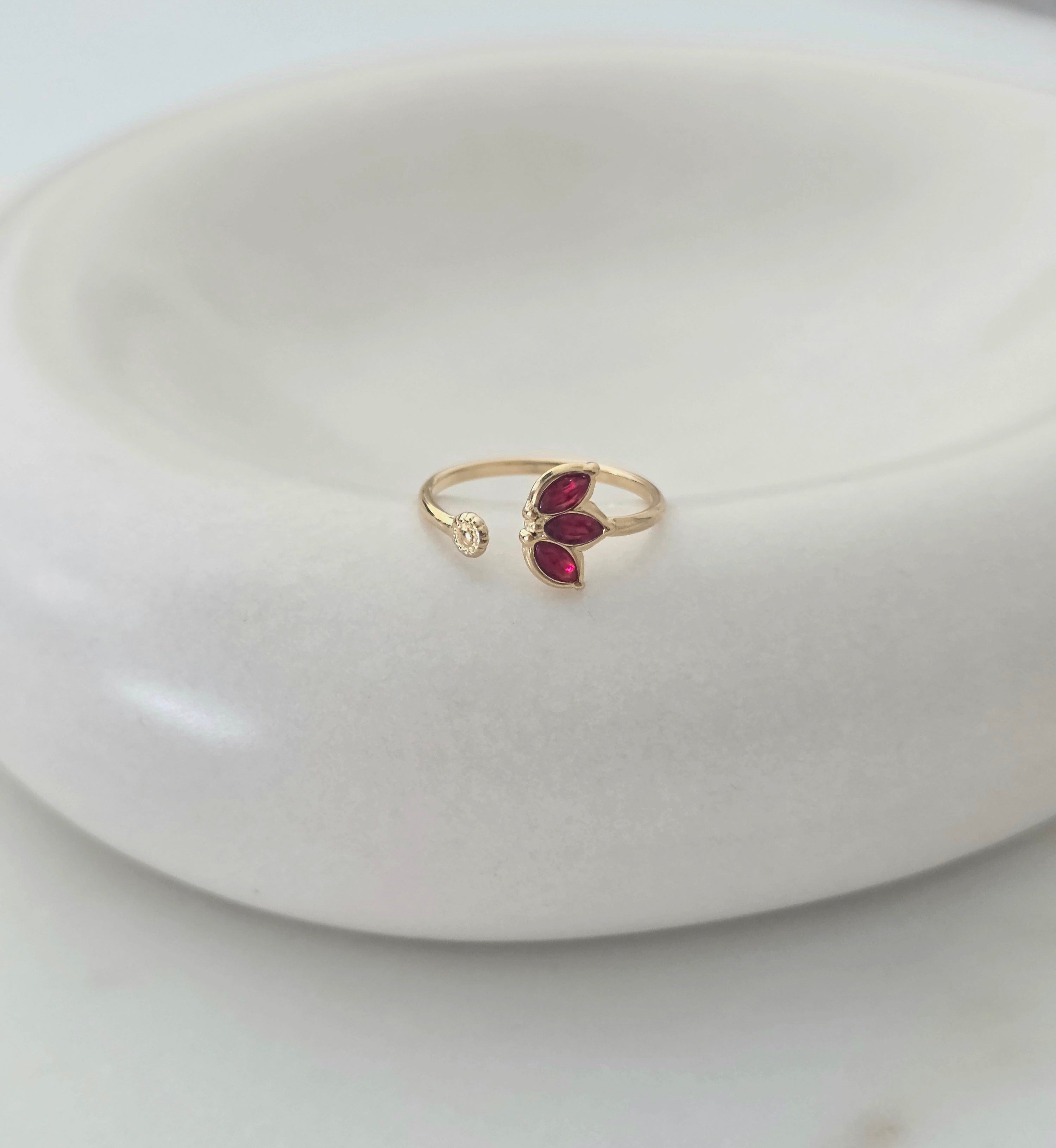 Charlotte • Bague en acier inoxydable