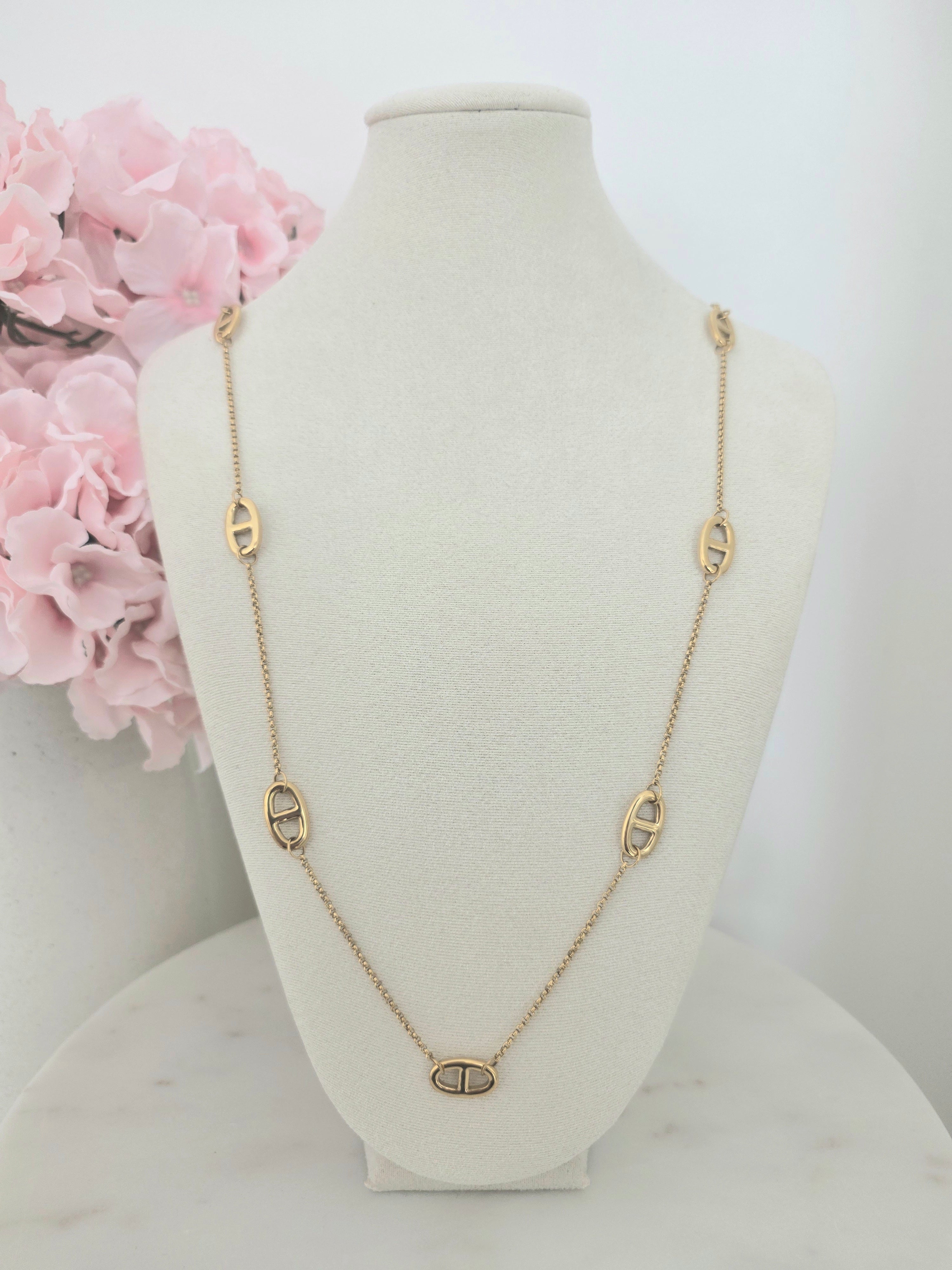 Zoé • Sautoir en acier inoxydable