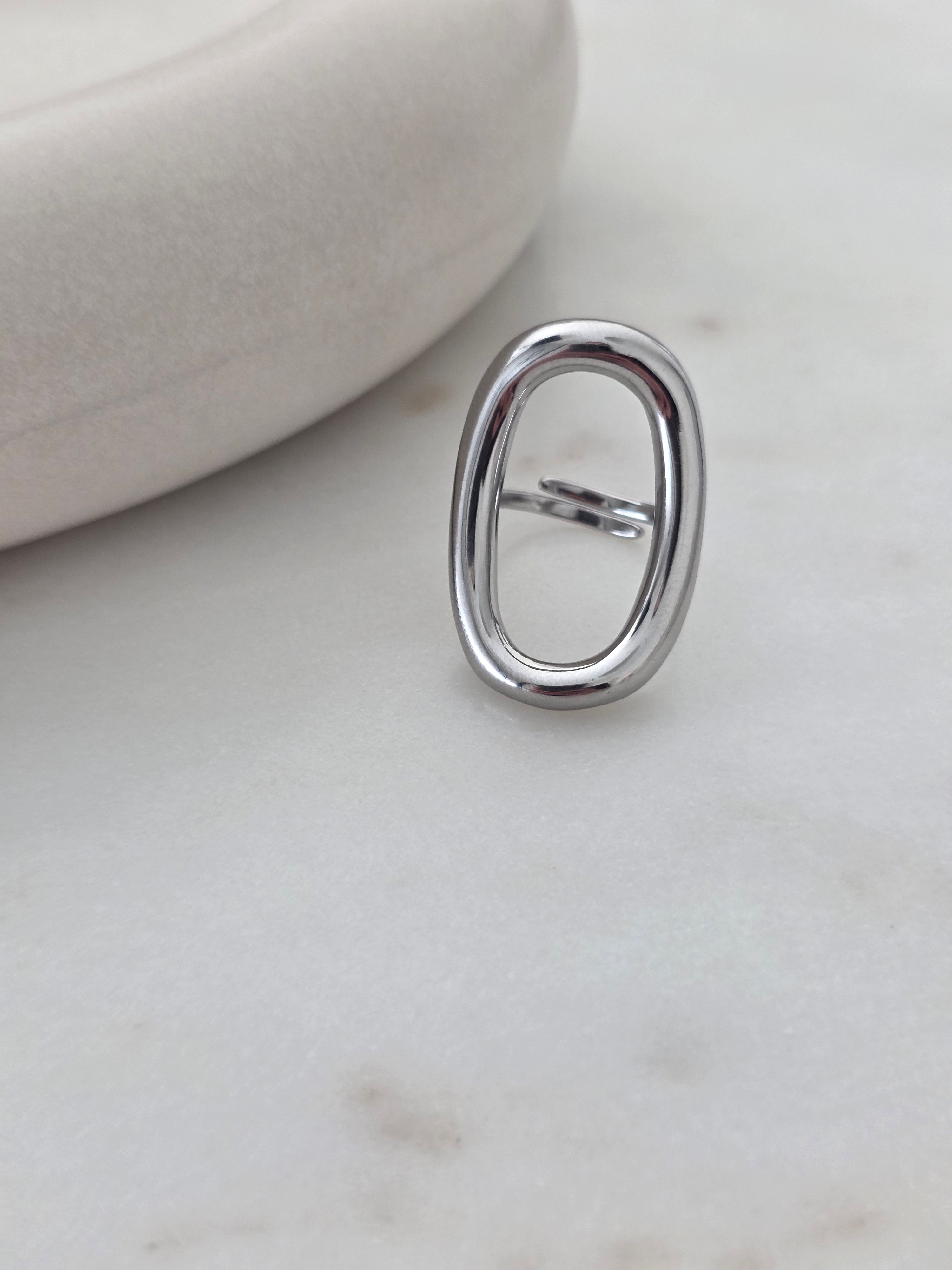 Eva • Bague en acier inoxydable