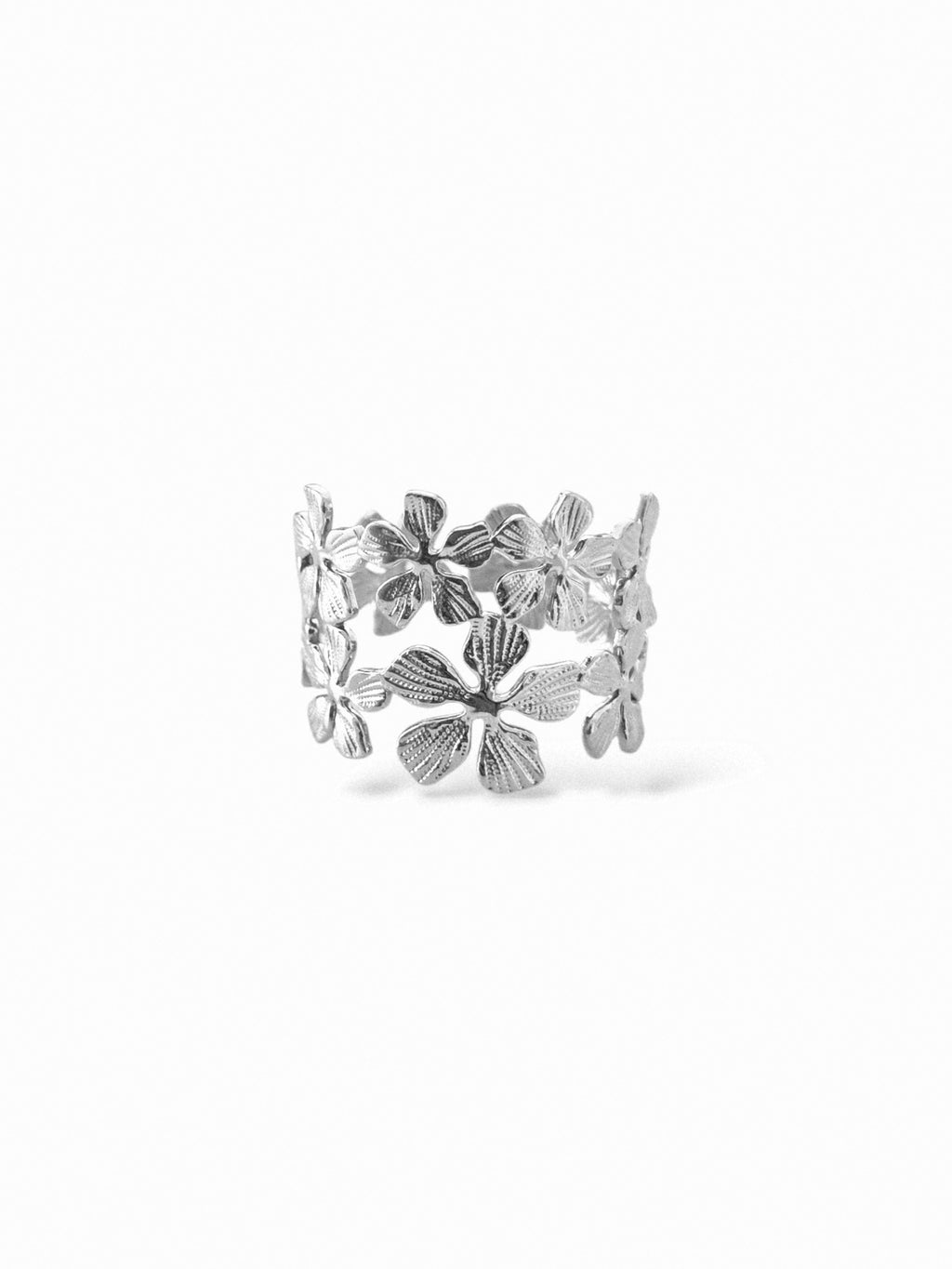 Alicia • Bague en acier inoxydable