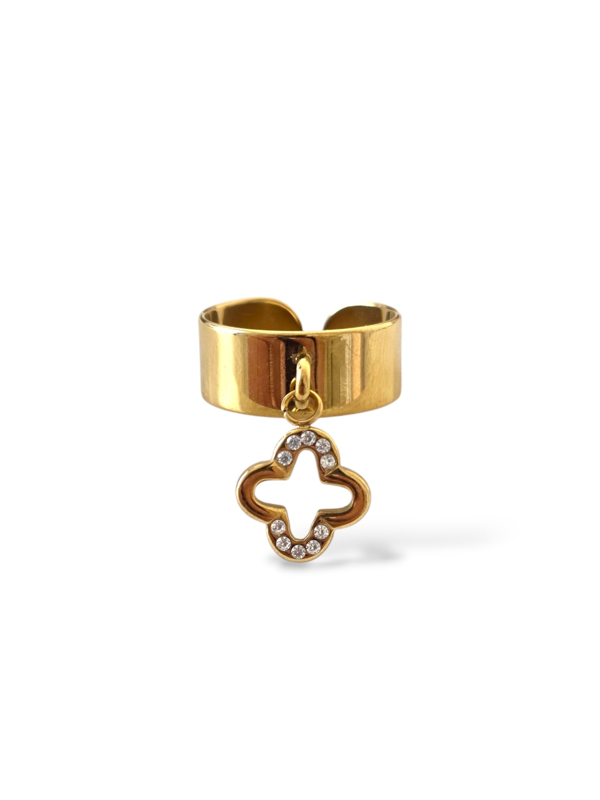 Alice • Bague en acier inoxydable