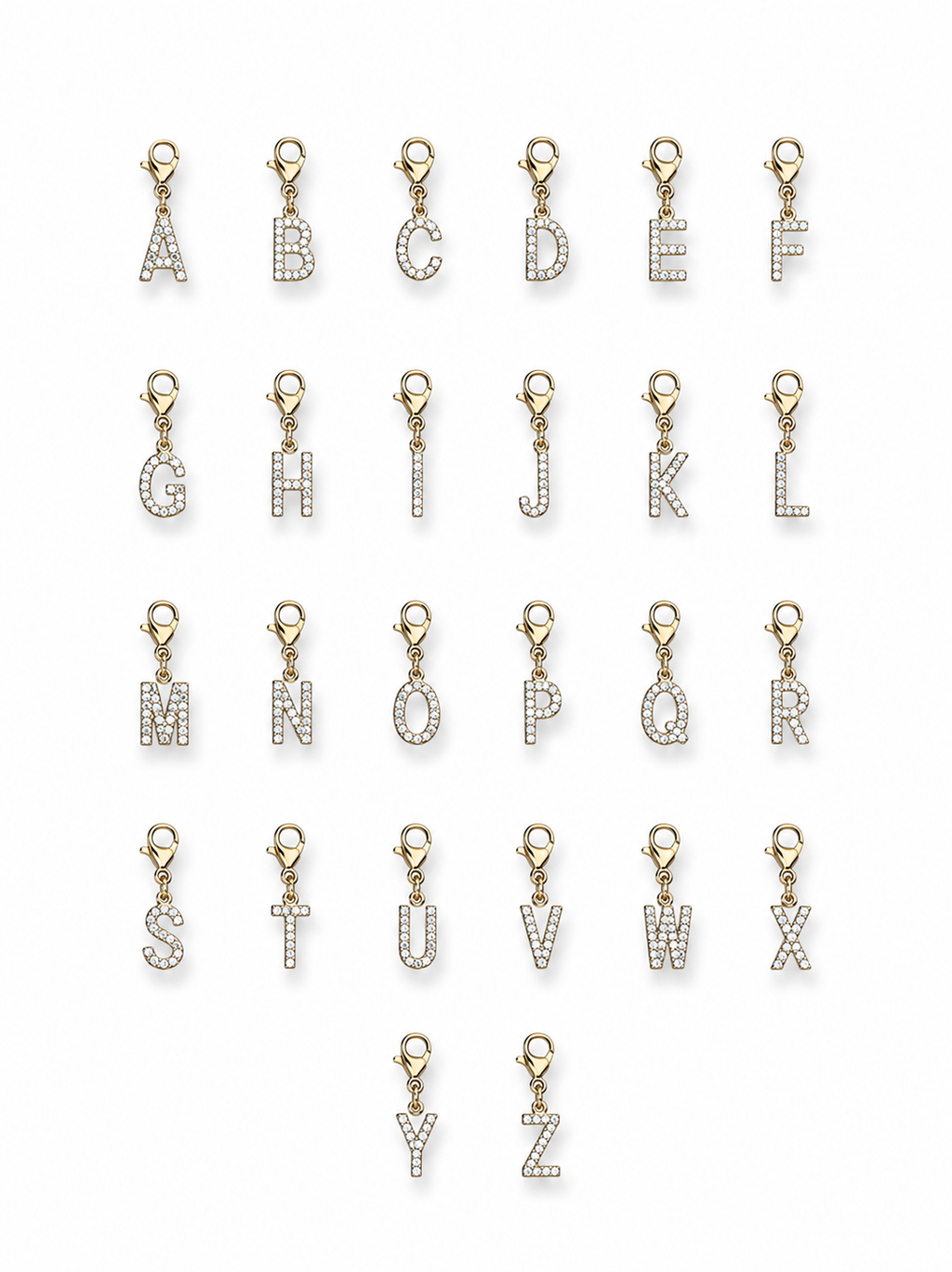 Bar à charms • Collier breloque acier inoxydable