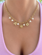 Atea • Collier breloque acier inoxydable