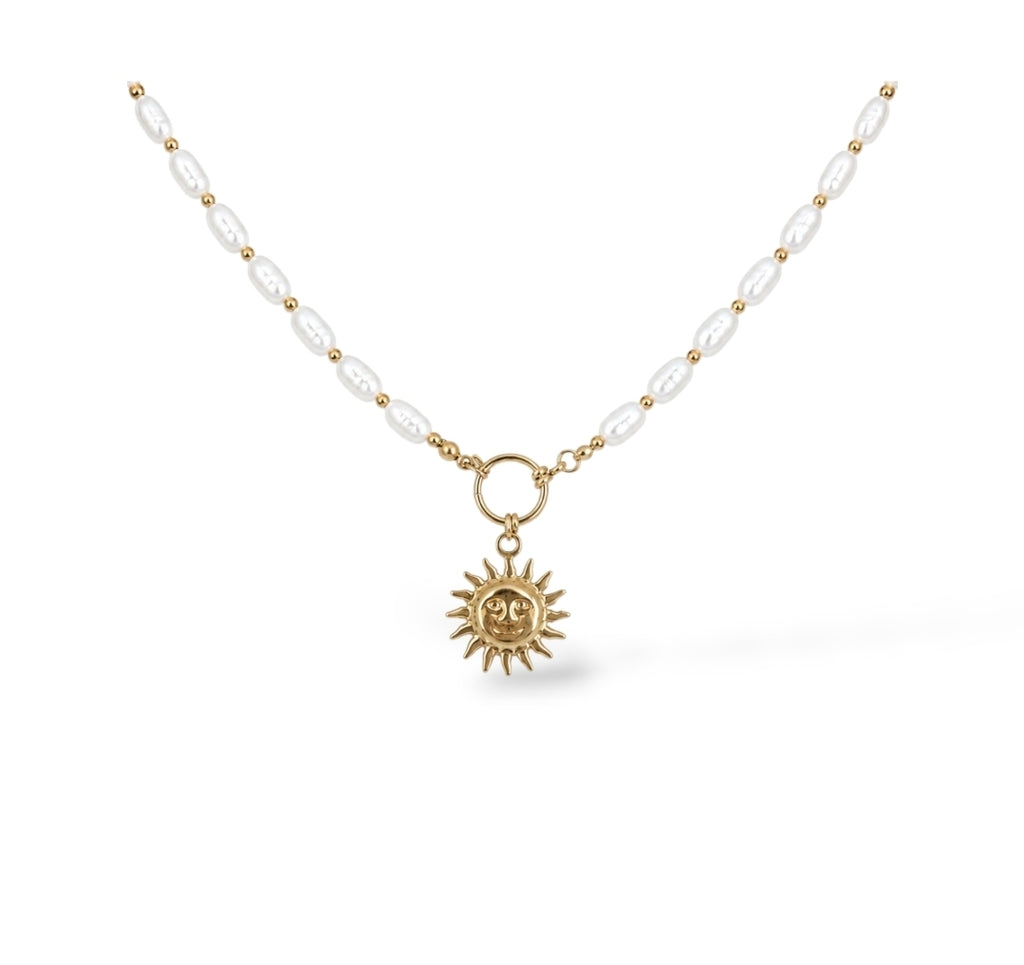 Elisa • Collier breloque acier inoxydable