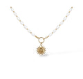 Elisa • Collier breloque acier inoxydable