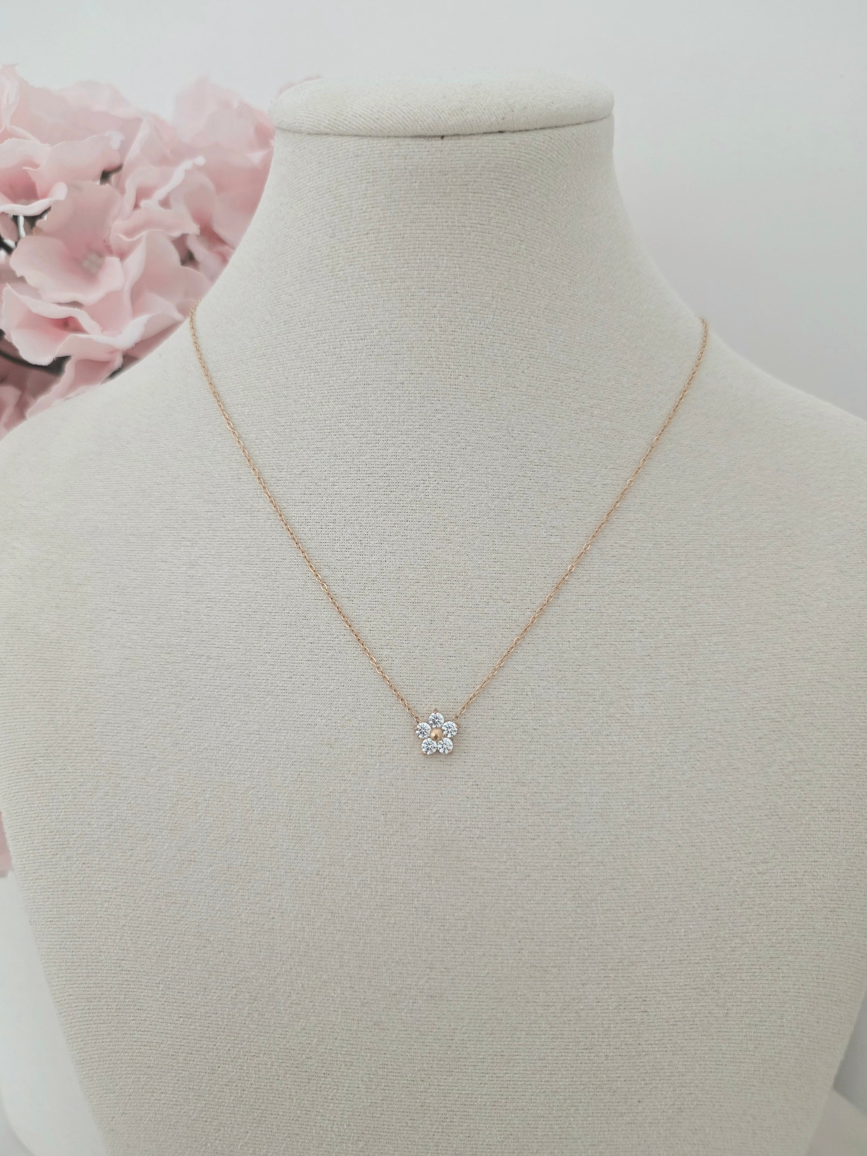 Hortence • Collier en acier inoxydable