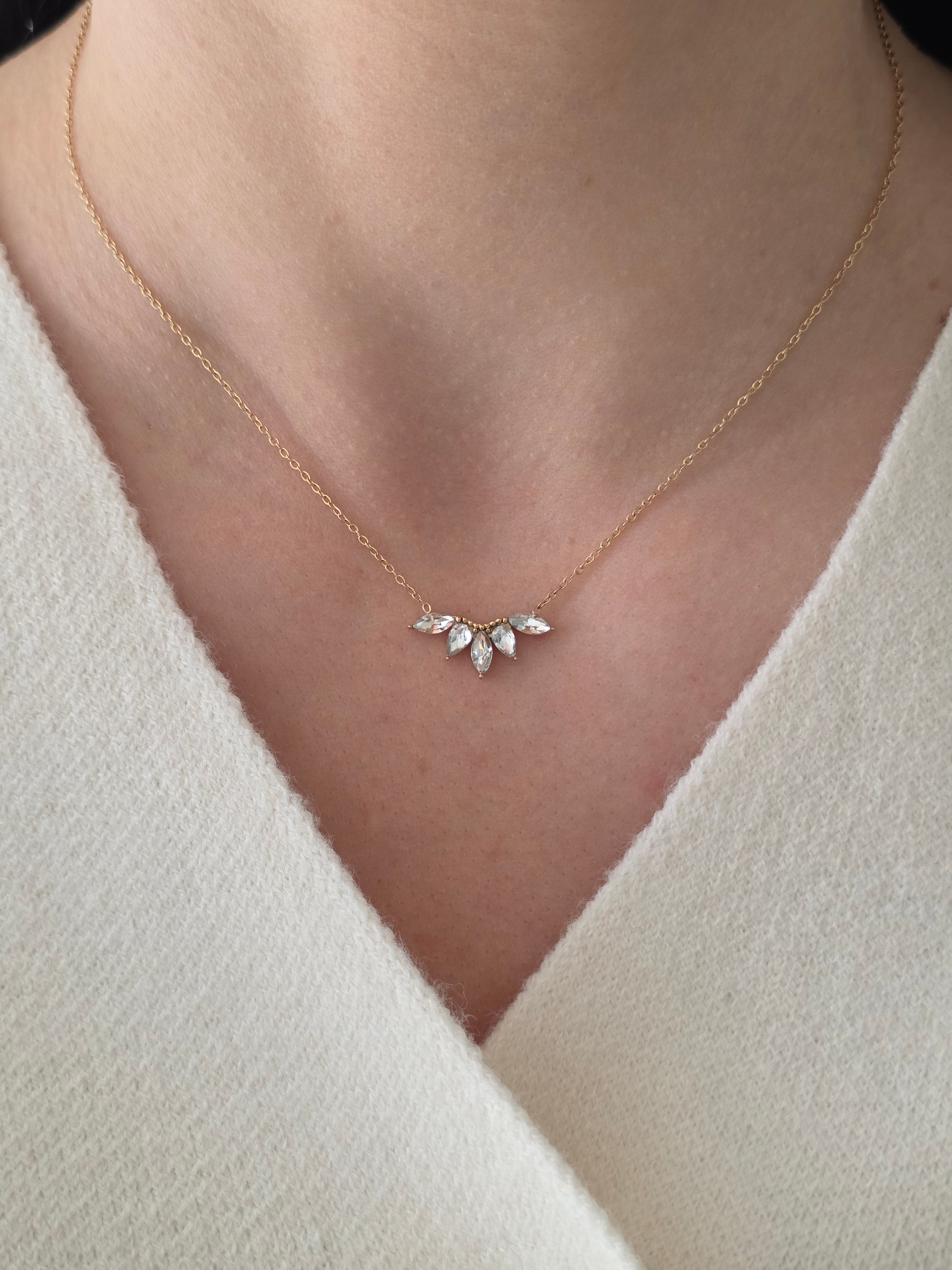 Léna • Collier en acier inoxydable