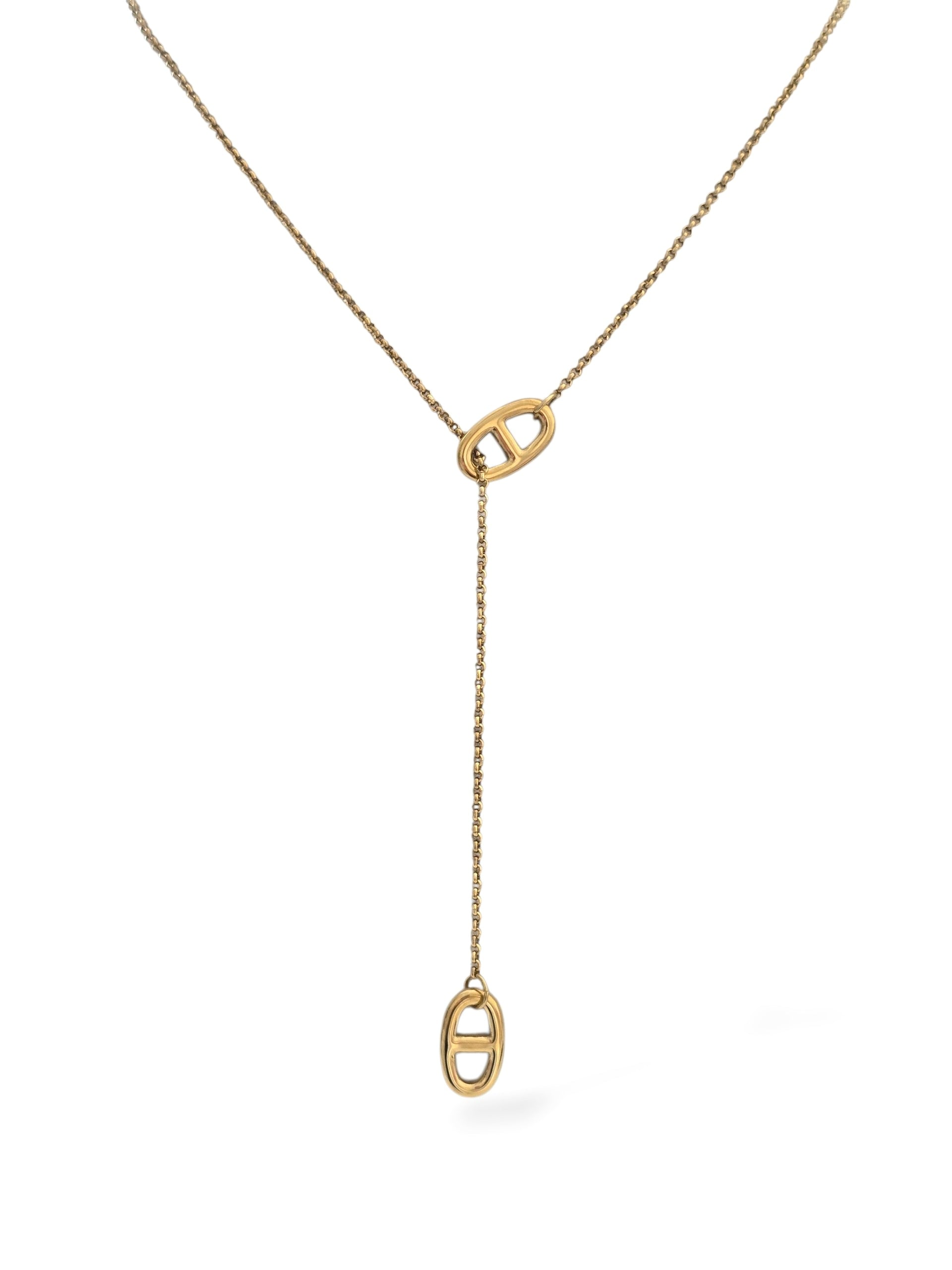Lily • Collier en acier inoxydable coulissant