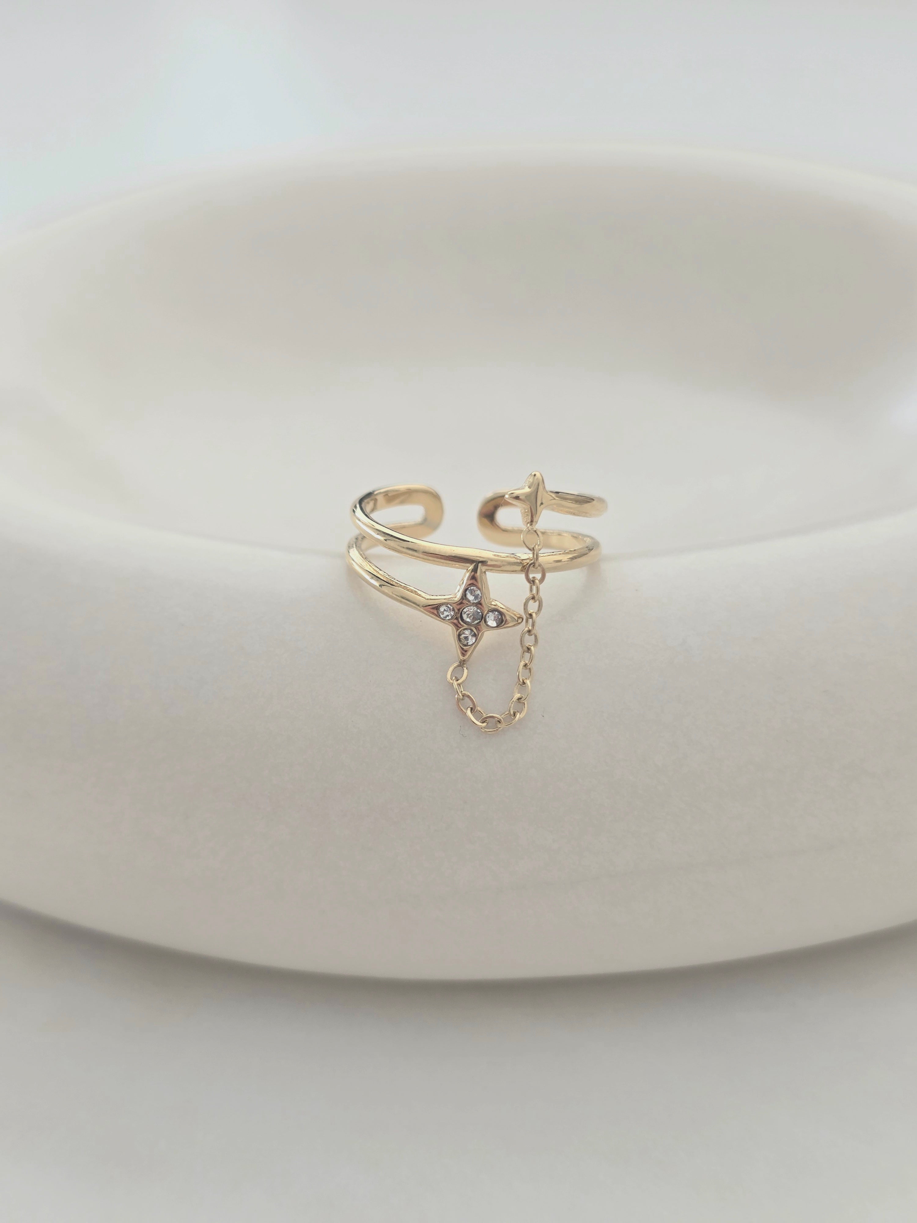 Lison • Bague en acier inoxydable