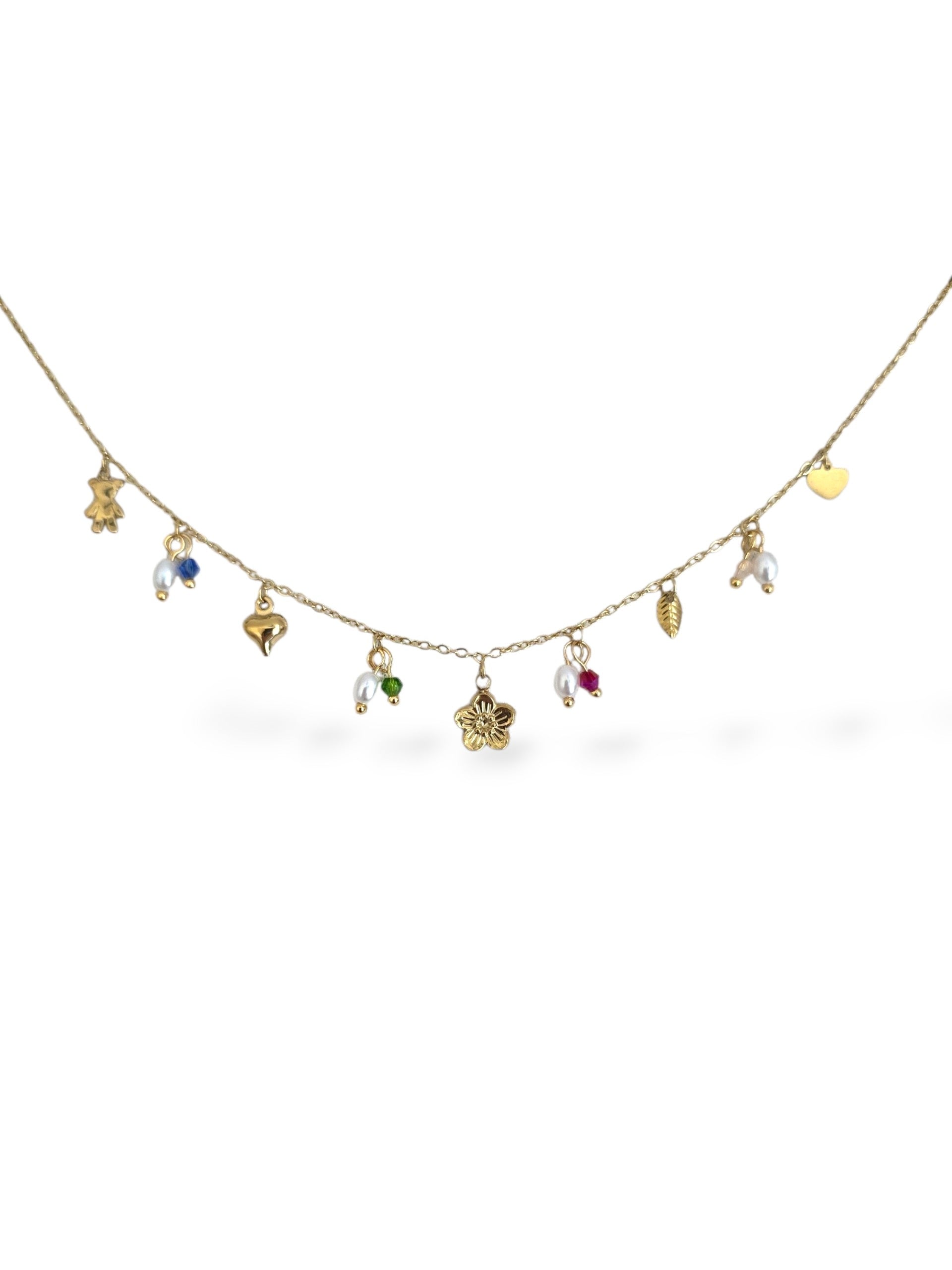 Cléo • Collier breloque acier inoxydable