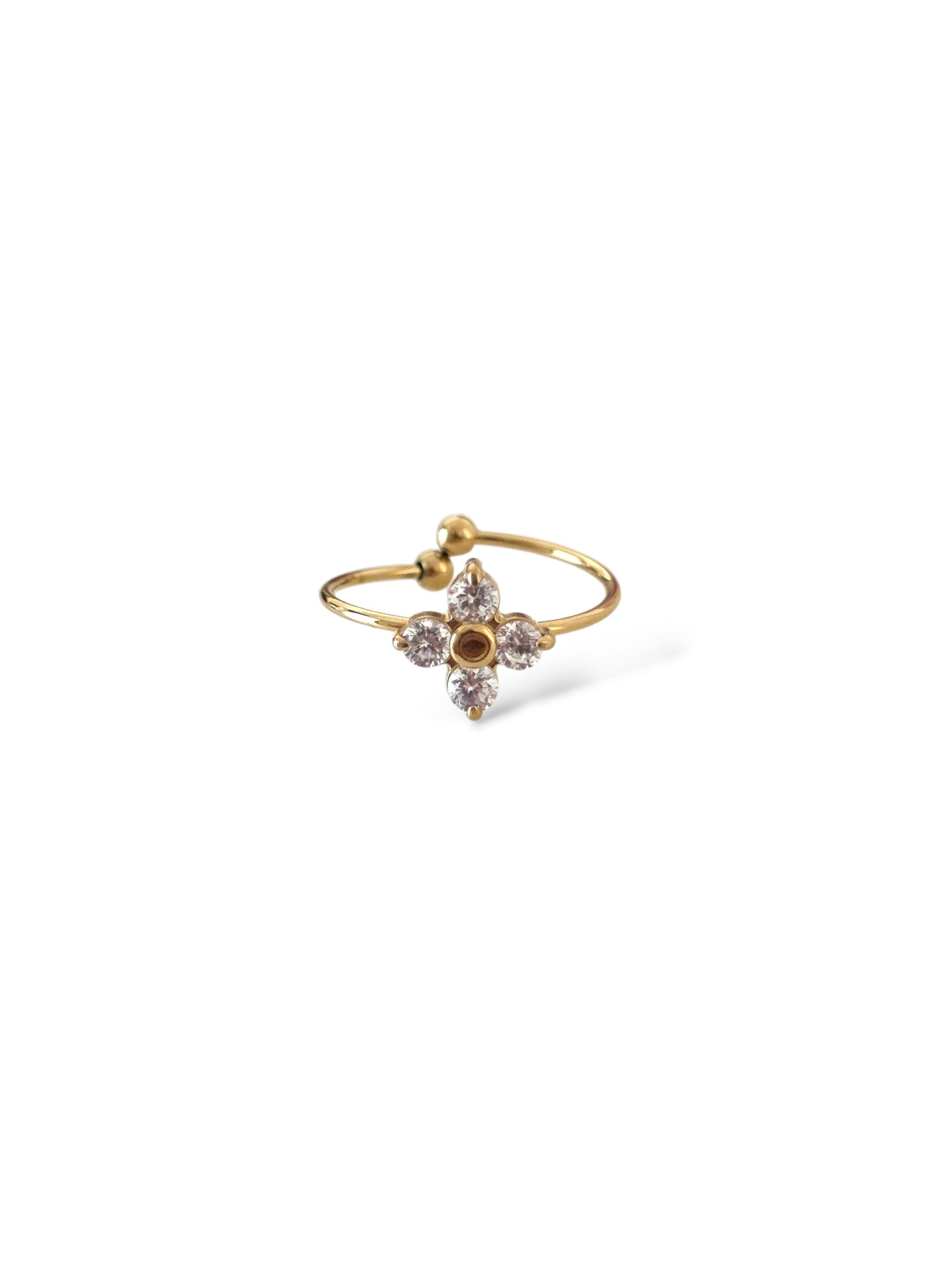 Ylona • Bague en acier inoxydable