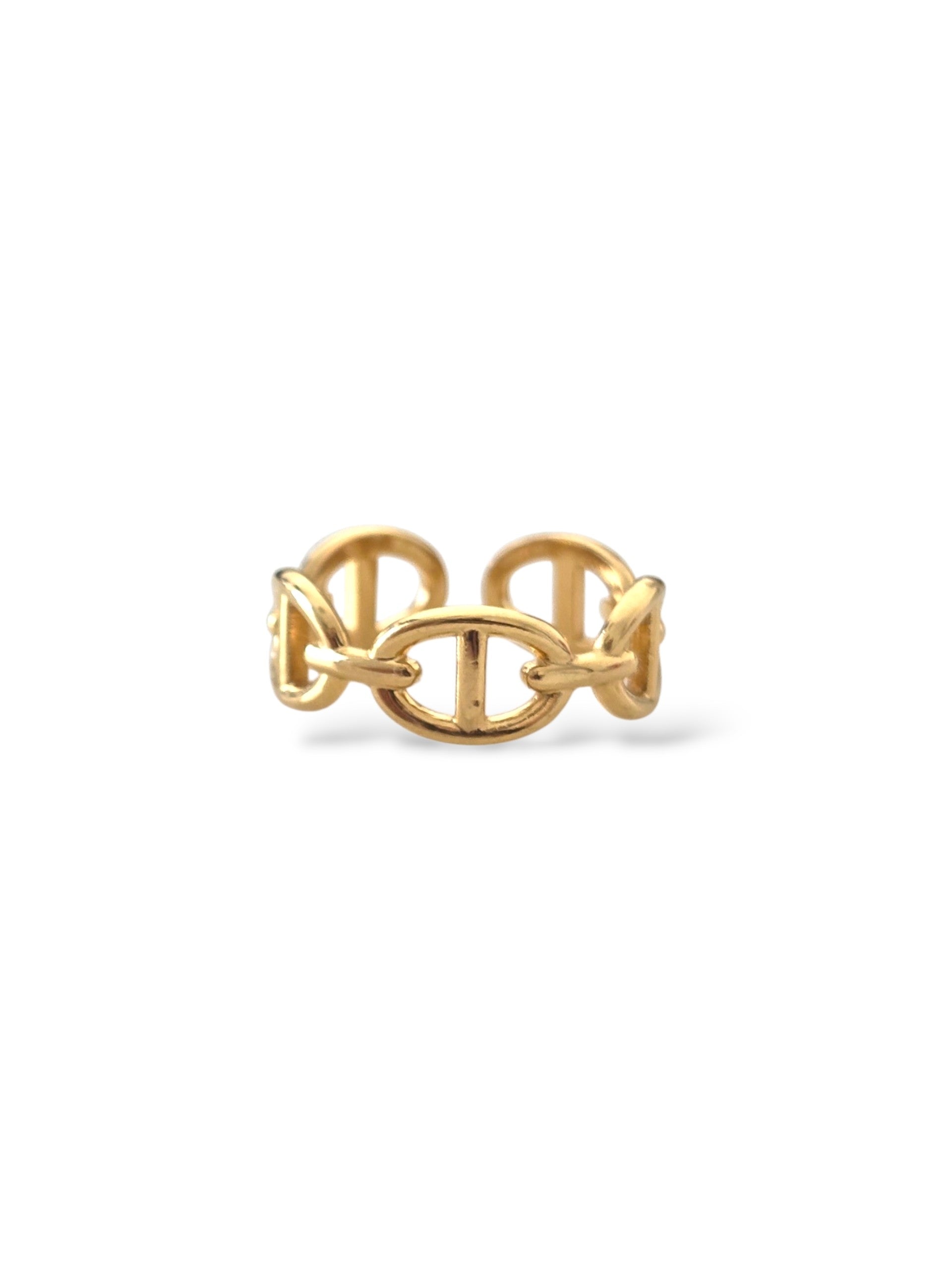Iris • Bague en acier inoxydable