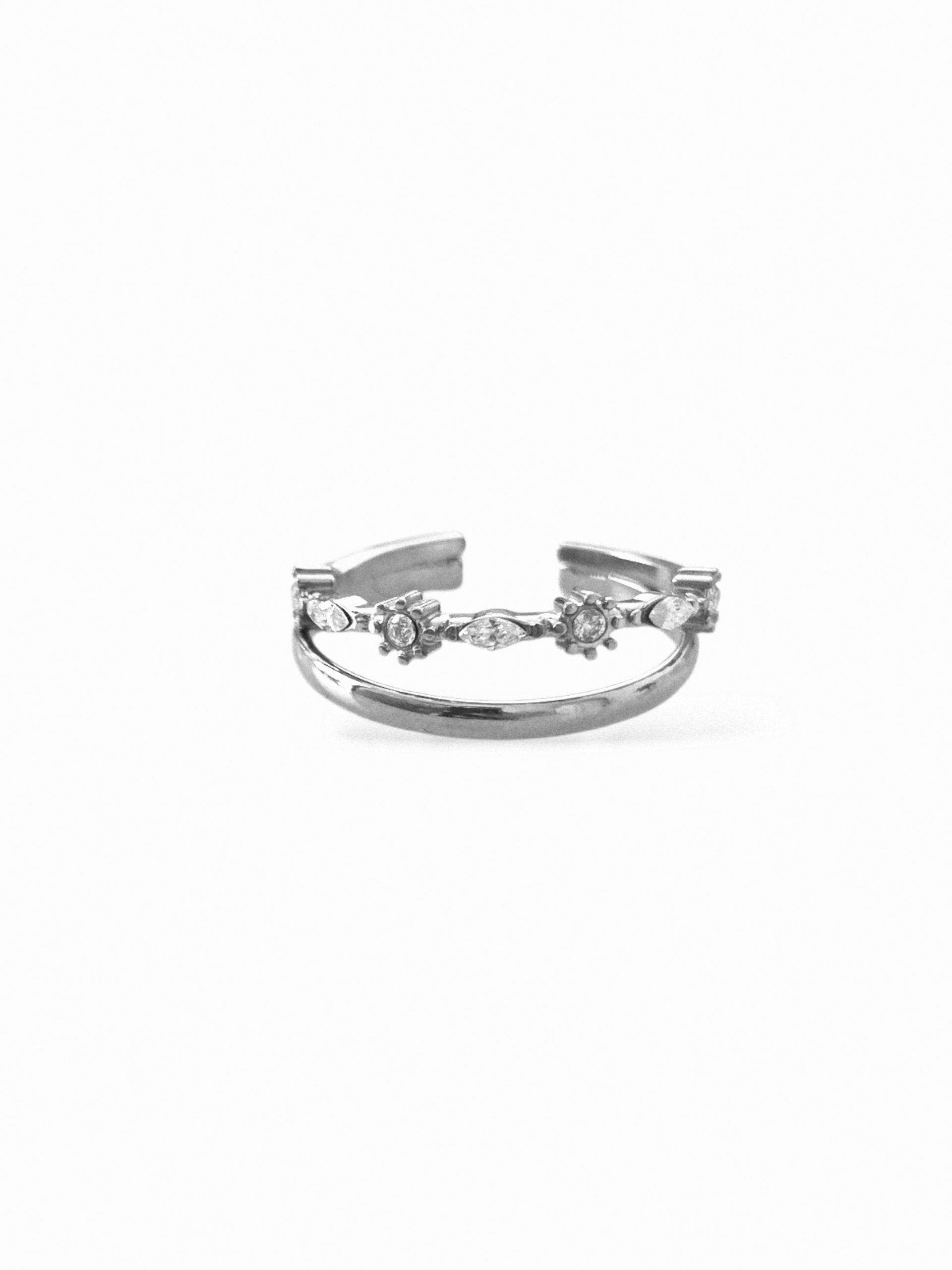 Armelle • Bague en acier inoxydable